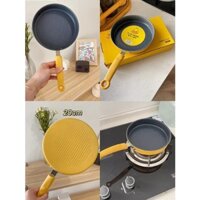 Chảo Mini Hình Vịt Màu Vàng Nhỏ Chảo Chống Dính Chảo Rán Chảo Chiên Trứng Quà ( không hộp )