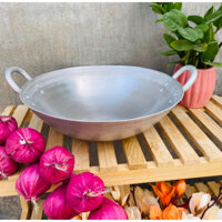 CHẢO NHÔM 32-35-40 CM- CHẢO NHÔM CÔNG NGHIỆP SÂU LÒNG - CHẢO CHIÊN, RÁN , XÀO, NẤU