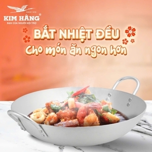 Chảo nhôm bầu xi Kim Hằng 26cm