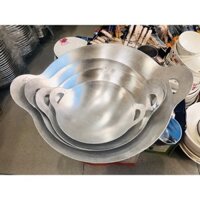 Chảo Nhôm Bay Đường Kính Cả Tay Cầm (60-80cm)