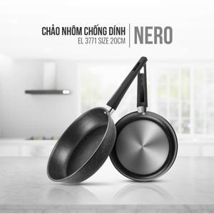 Chảo nhôm chống dính cao cấp full induction Nero EL 3771 size 20cm