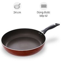 Chảo nhôm chống dính đáy từ 24 cm Delites CTE