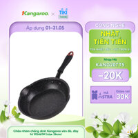 Chảo nhôm chống dính Kangaroo vân đá, đáy từ KG661M size 26cm