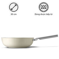 Chảo nhôm chống dính Smeg CKFW3001 Wok