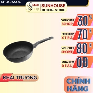 Chảo nhôm chống dính Sunhouse SBD18 18cm