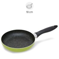 Chảo nhôm chống dính vân đá 18 cm Sunhouse SHG1118MGB