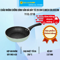 Chảo nhôm chống dính vân đá đáy từ 20 cm Elmich Coloseum Y1 EL-3718