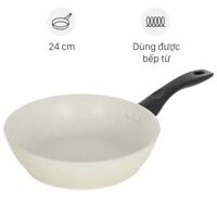 Chảo nhôm chống dính vân đá đáy từ 24 cm Green Cook GCP226-24IH