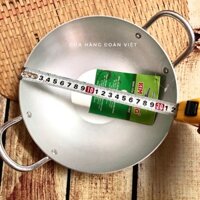 Chảo Nhôm Kim Hằng Loại Dày - 22cm, 26cm