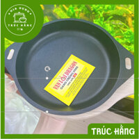 Chảo nhôm ốp la làm bánh mì chảo Vạn Lợi size 20cm CHỐNG DÍNH chảo có kèm đế