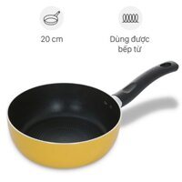 Chảo nhôm sâu chống dính đáy từ 20cm Supor H23110-SJ20