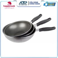Chảo nhôm sâu chống dính HappyCook 24cm NWF24 - Hàng Chính Hãng Bảo Hành 12 Tháng