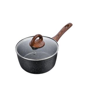 Chảo nhôm sâu lòng chống dính Baum Marble Lock&Lock LBU1181 18cm