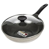 Chảo Nhôm Sâu Lòng Cookplus Hard Wok Lock&Lock LHW2305 - 30cm.