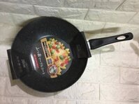 Chảo nhôm sâu lòng vân đá siêu chống dính Cookplus Hard&Light Marble Lock&Lock 28cm LHB9285-IH
