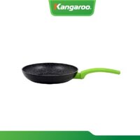 Chảo nhôm vân đá (đáy từ,tay cầm silicon) Kangaroo KG912