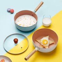 Chảo / nồi / quánh phủ ceramic sâu lòng đa năng 18cm