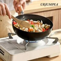 Chảo nồi sắt URJUMPEA, có nắp Chảo chiên Mini cầm tay, Đồ dùng nhà bếp đa chức năng Chảo trứng tráng chống dính Chảo trứng tráng chống dính Nồi cảm ứng Gas