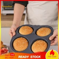 Chảo Nướng Bánh Hamburger Chịu Nhiệt Không BPA An Toàn Cho Nhà Bếp