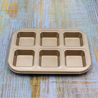 Chảo nướng bánh mì Brownie chống dính Dụng cụ nướng bánh Muffin