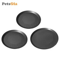 Chảo nướng bánh Pizza tròn PETSOLA, Khay nướng bánh Pizza dày, Máy nướng, cho nhà hàng