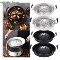 Chảo nướng dã ngoại UPSCALE LIMIT Thái Lan, Đĩa nướng ngoài trời đa chức năng 30 / 35cm, Di động bền bỉ Vệ sinh tiện lợi Khay nướng thịt nướng Hàn Quốc chống gỉ Nấu ăn