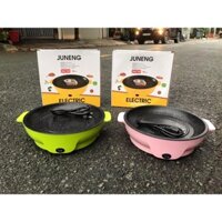 Chảo nướng điện mini BBQ kiểu hàn quốc, chảo nướng điện