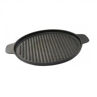 Chảo nướng gang Đức Rapido RG24-RF và RG26-RF tròn Đen - RG26-RF