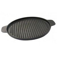 Chảo nướng gang Đức Rapido RG24-RF và RG26-RF tròn Đen - RG26-RF