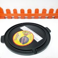 Chảo nướng sốt phô mai loại lớn 32cm gang đúc chống dính Dragon