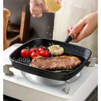 chảo nướng thịt bít tết, chảo gang đúc nướng thịt