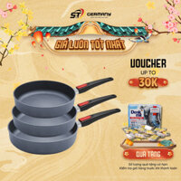 Chảo rán chống dính Woll Diamond Lite Fry Pans Nội Địa Đức 20-24-28CM, Chảo rán bếp từ cao cấp GermanySnT