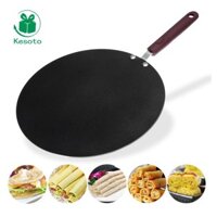 Chảo rán Dosa TAVA chống dính 30cm Chapati Roti Máy làm bánh mì Skillet phẳng