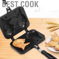 Chảo rán hình cá ,Khuôn làm bánh cá 2 con to