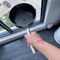 Chảo rán sâu lòng, nồi nấu bột đáy tổ ong chống dính cao cấp