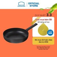 Chảo rán Soma Lock&Lock 28cm (Có thể dùng bếp từ) – Màu đen – LMH1283IH