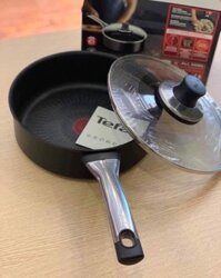 Chảo rán Tefal Excellence - size 24cm - có nắp đậy - made in France