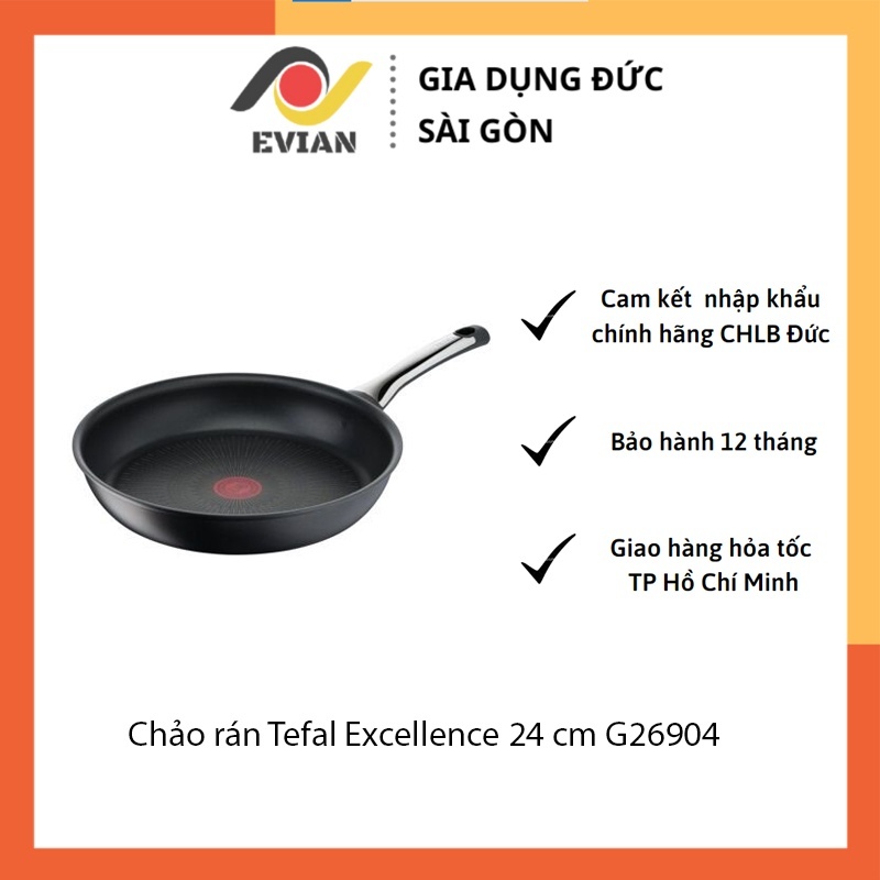 Chảo rán Tefal Excellence 24 cm G26904