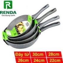 Chảo sâu đáy từ vân đá chống dính Green Cook GCP02-30IH