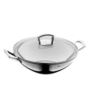 Chảo sâu lòng có vung kính WMF Wok Edelstahl 36 cm