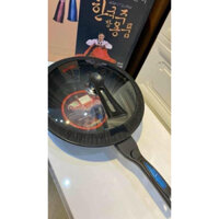 CHẢO SÂU LÒNG HÀN QUỐC TẶNG KÈM VÁ GỖ