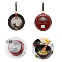 Chảo sâu lòng Lock and Lock Beet 26 cm, chảo rán chống dính dẫn nhiệt tốt cho mọi loại bếp - Bếp Home -giadungquocdung