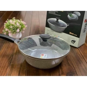 Chảo sâu lòng Lock&Lock Stone LCA6285D 28cm