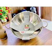 Chảo Sâu Lòng Silit Wok 32 Cm Nội Địa Đức, Chảo Chiên Xào Bếp Từ Chất Liệu Thép Không Gỉ Cao Cấp