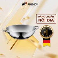 Chảo Sâu Lòng Silit Wok 32 Cm Nội Địa Đức, Chảo Chiên Xào Bếp Từ Chất Liệu Thép Không Gỉ Cao Cấp GermanySnT 90072