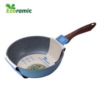 Chảo Sâu Lòng Vân Đá Đáy Từ Ecoramic Size 22 								SKU:EVDW-22IH