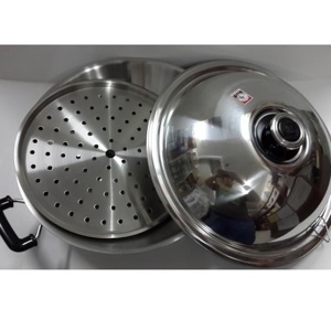 Chảo sâu lòng Zebra Wok 176202 có hấp 42cm