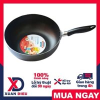 Chảo sâu Sunhouse 26cm SHS26 (Đen),Chảo sâu lòng. Tráng 3 lớp chống dính Dupont nhập khẩu Hoa Kỳ