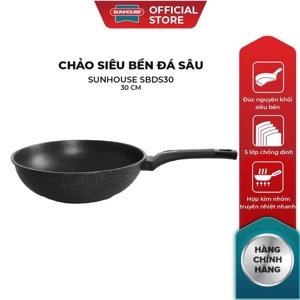 Chảo siêu bền đá sâu Sunhouse SBDS30