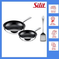 Chảo Silit Talis 20/ 24 cm  thép không gỉ 18/10 chống dính an toàn - hàng Đức